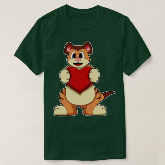 ハート1のメルカート Tシャツ (デザイン正面)