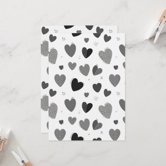 ハート1 カード (正面/裏面インサイチュ)