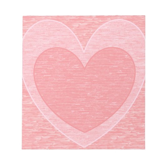 ハート1 ノートパッド (正面)