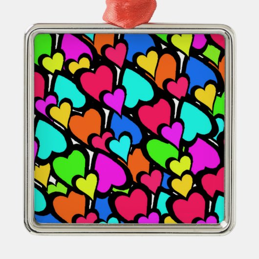 ハート2011年 メタルオーナメント (正面)