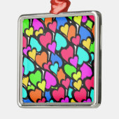 ハート2011年 メタルオーナメント (左)