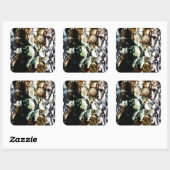 ハート2012 スクエアシール (シート)