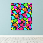 ハート201 キャンバスプリント (インサイチュ (ウッドフロア))