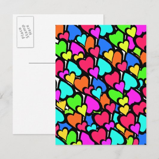 ハート201 ポストカード (正面/裏面)