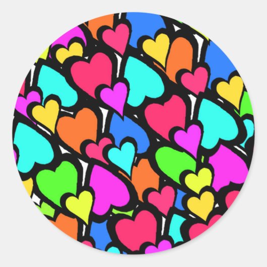 ハート201 ラウンドシール (正面)