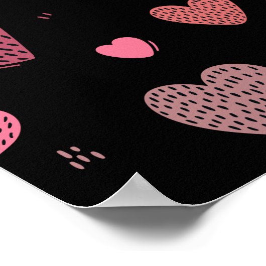 ハート2 ポスター (角)