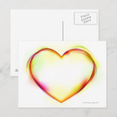 ハート2 ポストカード (正面/裏面)