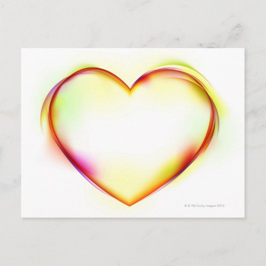 ハート2 ポストカード (正面)