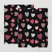 ハート2 ポストカード (正面/裏面)