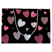 ハート2 ラージペーパーバッグ (裏面)