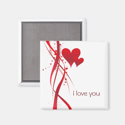 ハート2a マグネット (正面/裏面)