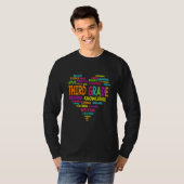 ハート3年生チーム先生学生Schへ Tシャツ (正面フル)