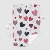 ハート3 ゴルフタオル (インサイチュ)