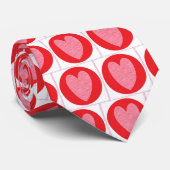 ハート3 ネクタイ (ロール)