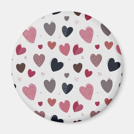 ハート3 マグネット (正面)