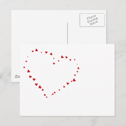 ハート3-01 ポストカード (正面/裏面)