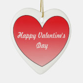 ハート4 セラミックオーナメント (右)