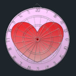 ハート4 ダーツボード<br><div class="desc">この美しい贈り物で私はあなたを愛しているなんて言うよりよいハート。</div>