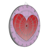 ハート4 ダーツボード (正面左)