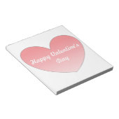 ハート4 ノートパッド (アングル)