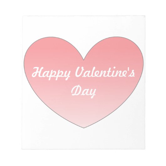 ハート4 ノートパッド (正面)