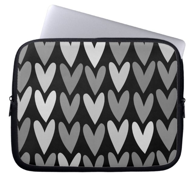 ハート4 ラップトップスリーブ (正面)