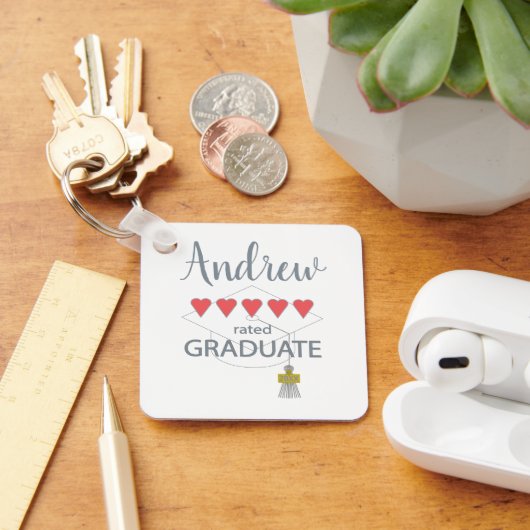 ハート5名 キーホルダー (デスク)