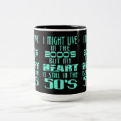 ハート50年代 ツートーンマグカップ (中央)