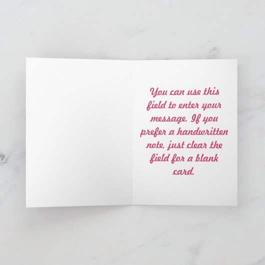 ハート5 カード (内部)