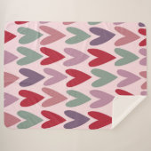 ハート5 シェルパブランケット (正面(横))