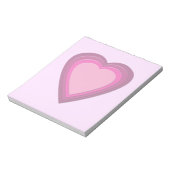 ハート5 ノートパッド (回転)