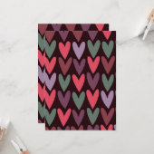 ハート6 カード (正面/裏面インサイチュ)