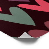 ハート6 ポスター (角)