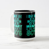 ハート80年代 ツートーンマグカップ (正面左)