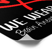 ハート9月に我々は衣服赤脳動脈瘤戦争 ポスター (角)