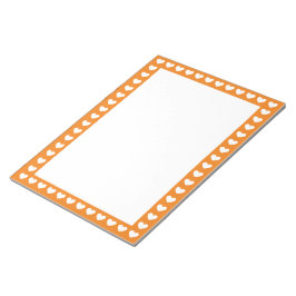 ハート のまわりに ノートパッド