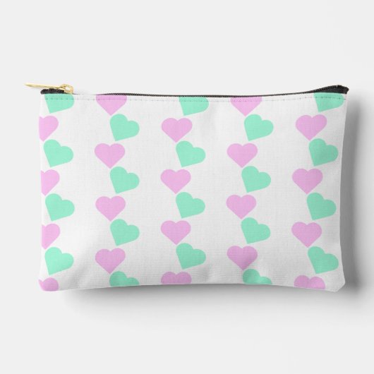 ハート アクセサリーポーチ (正面)