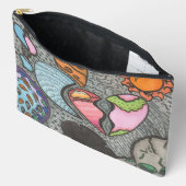 ハート アクセサリーポーチ (見開き)