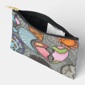 ハート アクセサリーポーチ (見開き)