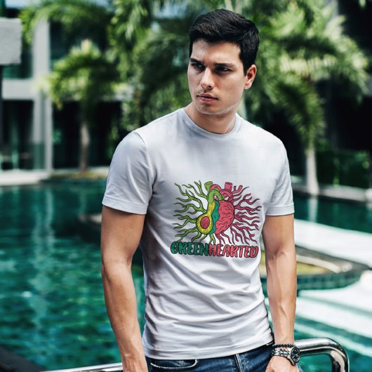 ハート・アボカド系 Tシャツ