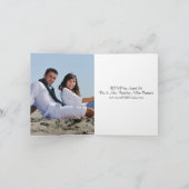 ハート・イン・サ結婚ンド・カップル 招待状 (内部)