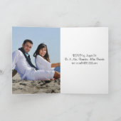 ハート・イン・サ結婚ンド・カップル 招待状 (内部)