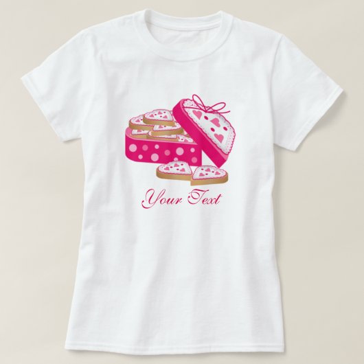 'ハート – ウィメンズティー Tシャツ (デザイン正面)