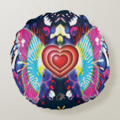 ハート・オブ・グリー ラウンドクッション (裏面)