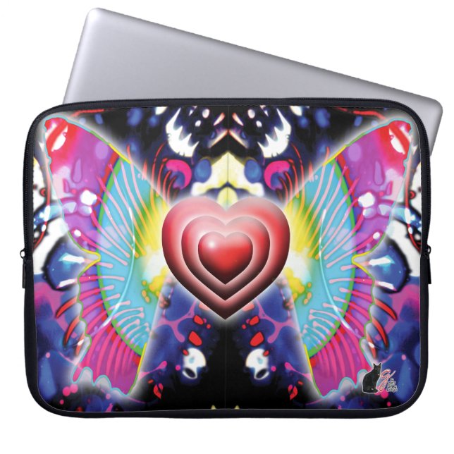 ハート・オブ・グリー ラップトップスリーブ (正面)