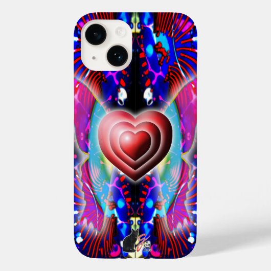 ハート・オブ・グリー Case-Mate iPhoneケース (裏面)