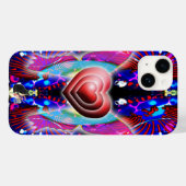 ハート・オブ・グリー Case-Mate iPhoneケース (裏面 (横))