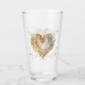 ハート オブ ゴールド エレガント タンブラーグラス (裏面)