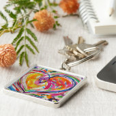 ハート・オブ・ジョイ・キー・チェーン キーホルダー (側面)