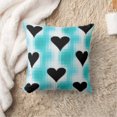 ハート・オブ・ブラック クッション (ブランケット)